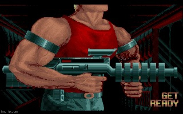 Duke Nukem Gun! | image tagged in duke nukem gun | made w/ Imgflip meme maker