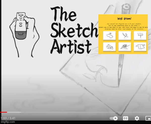 Now we have the sketch artist as well | image tagged in the sketch artist | made w/ Imgflip meme maker