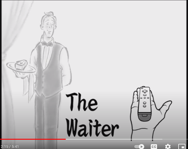 High Quality The Waiter Blank Meme Template