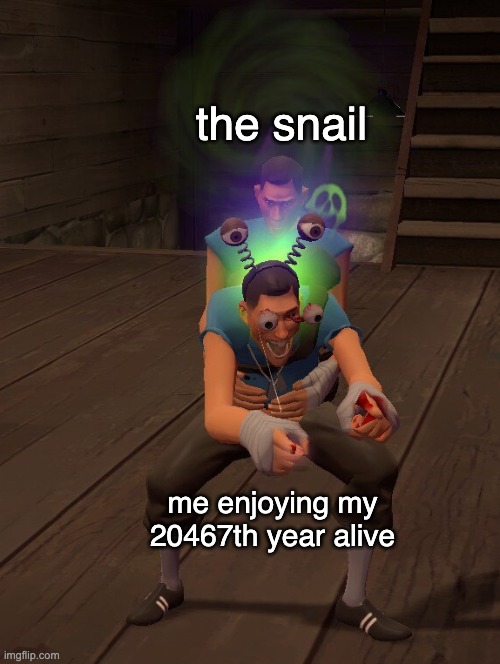 Cursed Cosmetics | the snail; me enjoying my 20467th year alive | image tagged in cursed cosmetics | made w/ Imgflip meme maker