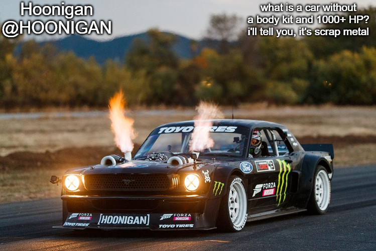 High Quality HOONIGAN's hoonicorn temp by HOONIGAN Blank Meme Template