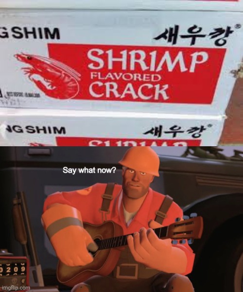 Shrimp flavored | image tagged in say what now,shrimp,you had one job,memes,meme,fail | made w/ Imgflip meme maker