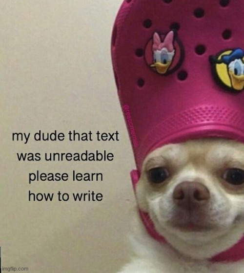 made w/ Imgflip meme maker