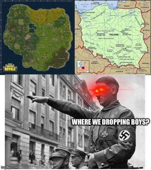 WHERE WE DROPPING BOYS? | image tagged in blank white template | made w/ Imgflip meme maker