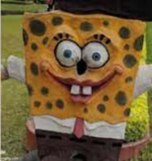 Spongebob on crack Blank Meme Template