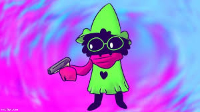 Ralsei With A GUN | image tagged in ralsei with a gun | made w/ Imgflip meme maker