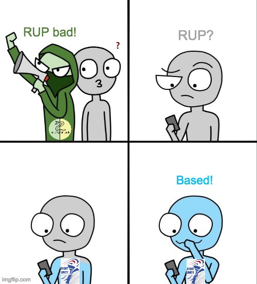 Vote IncognitoGuy for President, Firestar for VP, Pollard for Congress, and Via_Getty for Senate! | RUP? RUP bad! Based! | made w/ Imgflip meme maker