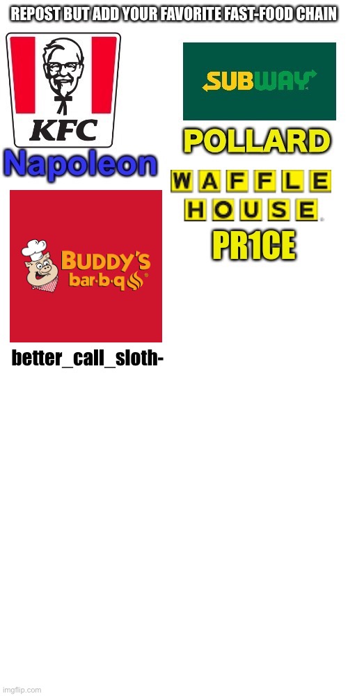 Mmm, speaking of Tennessee-based fast food, Buddy’s BBQ not to be missed | better_call_sloth- | image tagged in bbq,100 | made w/ Imgflip meme maker