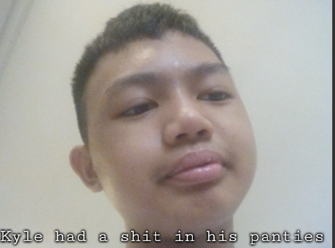 Kyle had a shit in his panties Blank Meme Template