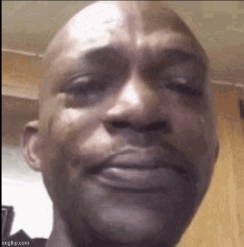 Crying black dude | image tagged in crying black dude | made w/ Imgflip meme maker