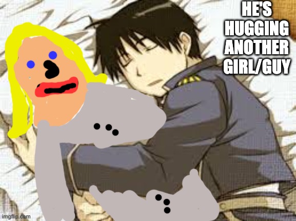HE'S HUGGING ANOTHER GIRL/GUY | made w/ Imgflip meme maker