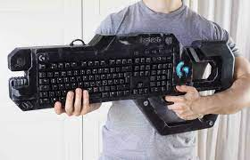 keyboard weapon Blank Meme Template