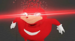 Ugandan Knuckles Nani Blank Meme Template