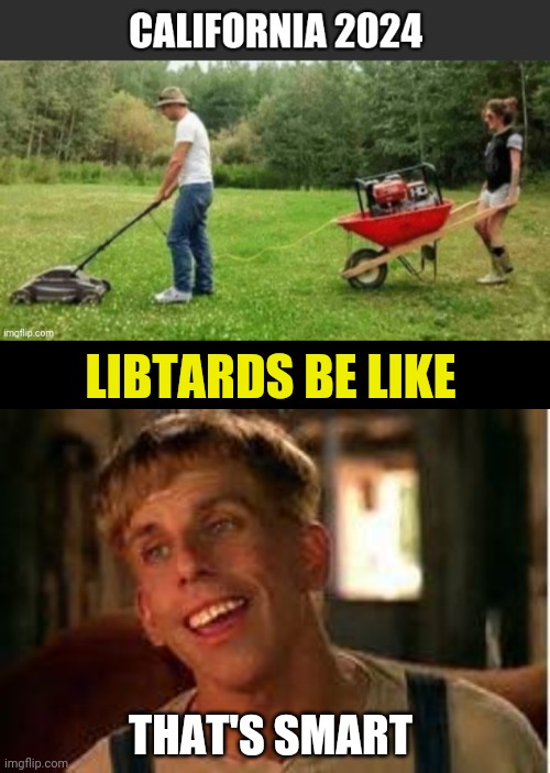 LIBTARDS BE LIKE; THAT'S SMART | image tagged in simple jack | made w/ Imgflip meme maker