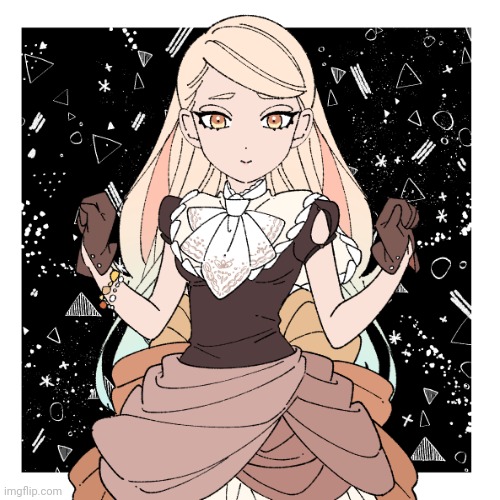 Evangeline's original design idea made in picrew | made w/ Imgflip meme maker