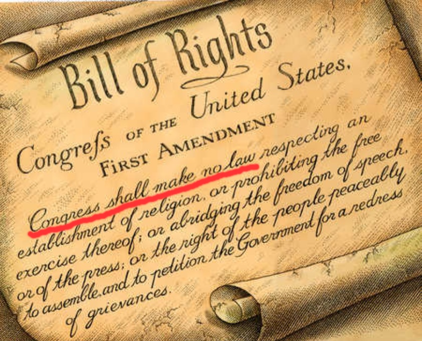 High Quality Bill of rights Congress shall make no law Blank Meme Template