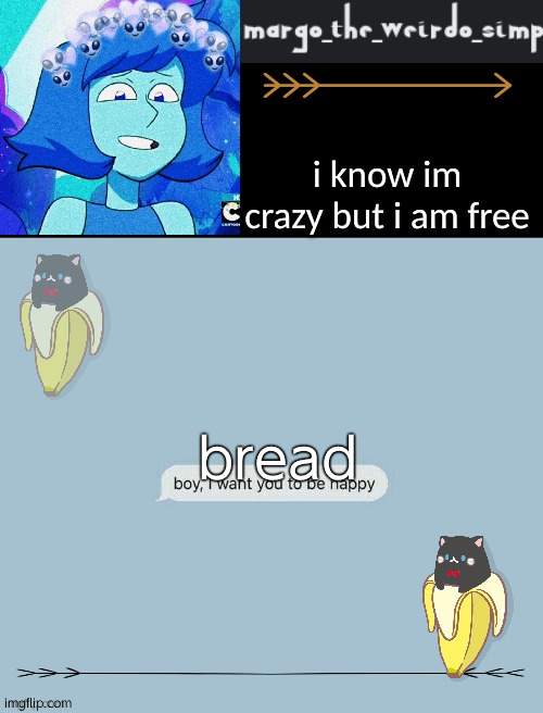 welcome to the bread bank we sell bread and we sell loafs we got bread on the deck ans bread on the floor | bread | image tagged in margos banana cat lapis temp | made w/ Imgflip meme maker