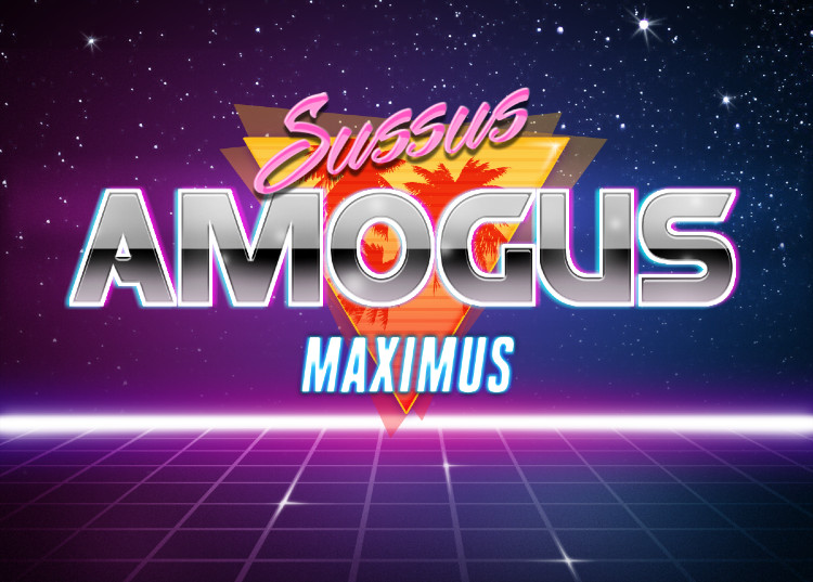 High Quality Sussus Amogus Maximus Blank Meme Template