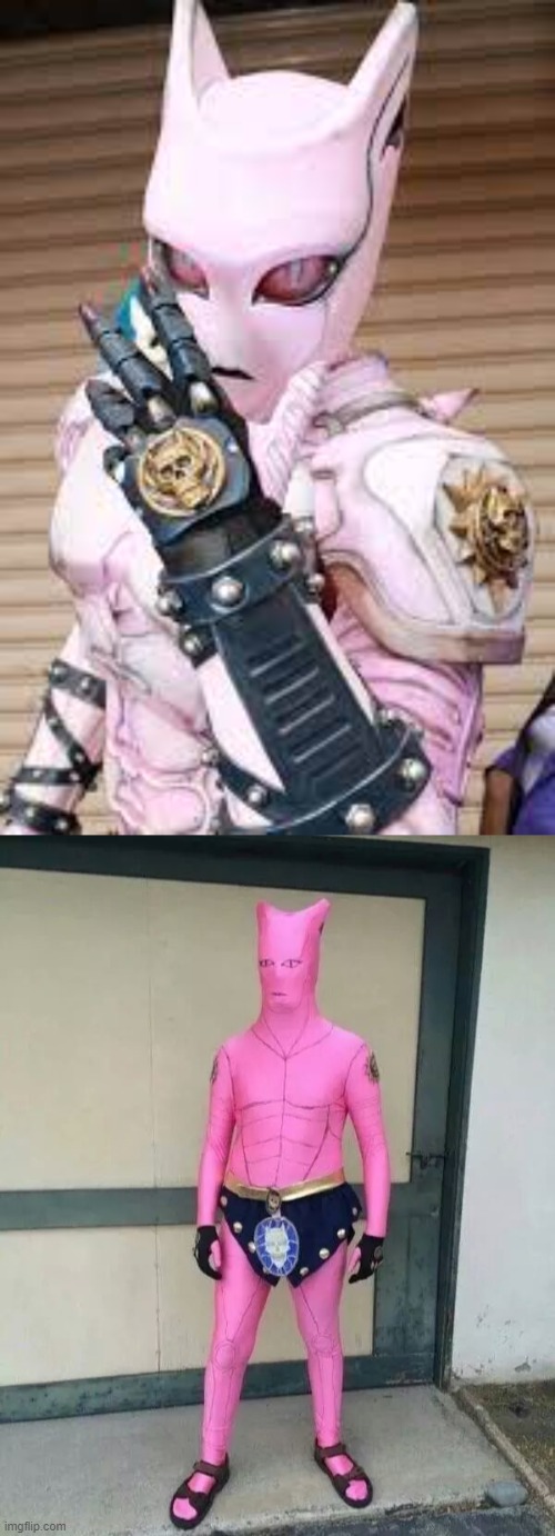 Killer queen cosplay | image tagged in killer queen cosplay | made w/ Imgflip meme maker