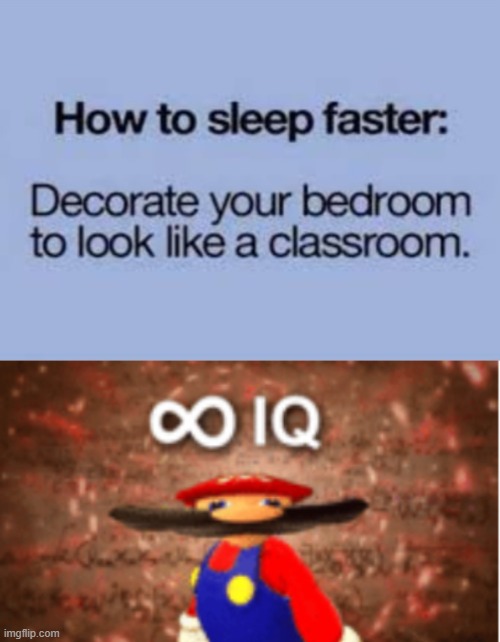 How to sleep faster | image tagged in infinite iq | made w/ Imgflip meme maker