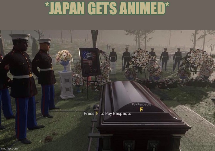 press F to pay respect : r/animegifs