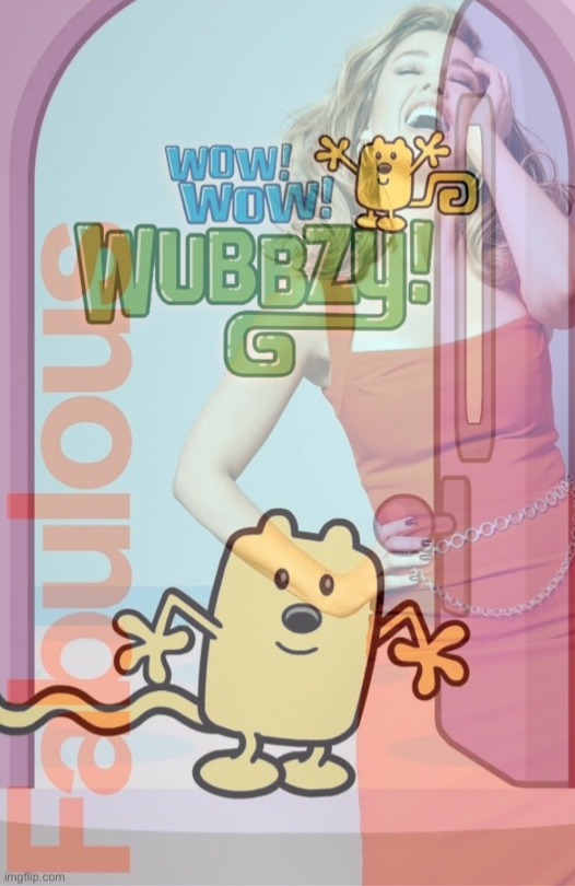 Dannii fabulous Wow wow Wubbzy fabulous Blank Meme Template