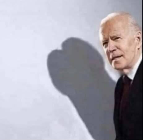 Joe and his shadow Blank Meme Template