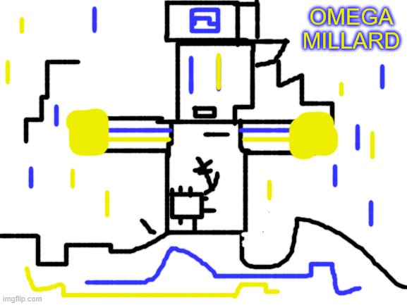 O M E G A | OMEGA MILLARD | image tagged in blank white template,millard,millard series | made w/ Imgflip meme maker