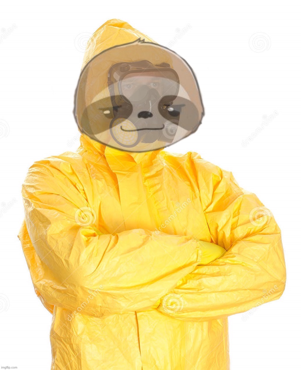 Sloth hazmat suit | image tagged in sloth hazmat suit | made w/ Imgflip meme maker