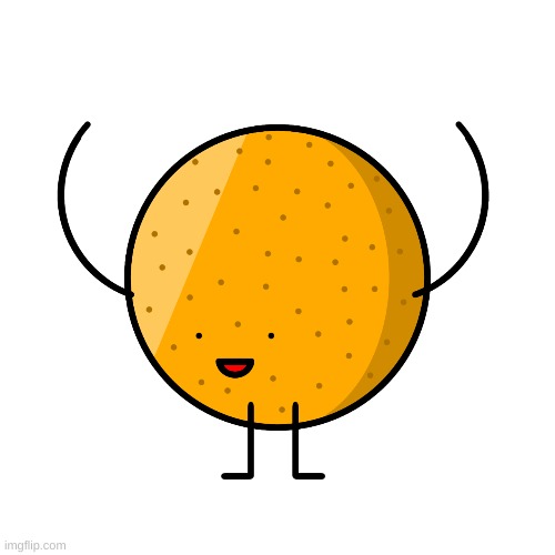 look at the happy orange (pc - no mouse challenge) | image tagged in ayo sussy,orang,no mouse challenge | made w/ Imgflip meme maker