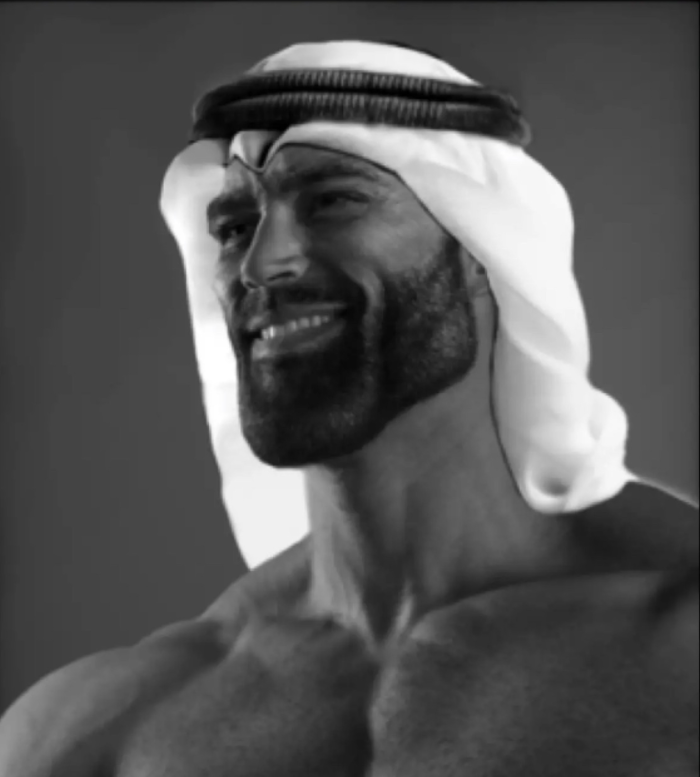 Muslim giga chad Meme Generator - Imgflip