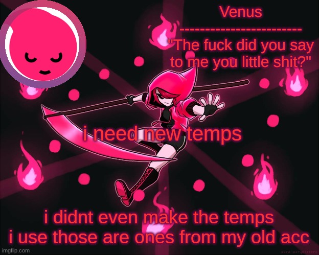 La Danse Macabre temp | i need new temps; i didnt even make the temps i use those are ones from my old acc | image tagged in la danse macabre temp | made w/ Imgflip meme maker