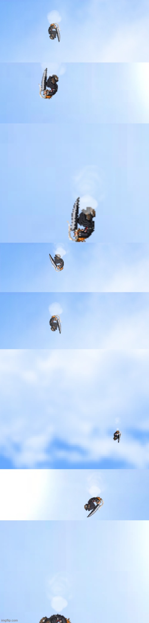 Ichigo believes he can fly | image tagged in ichigo believes he can fly | made w/ Imgflip meme maker