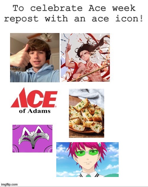 saiki is canonically aro/ace btw | made w/ Imgflip meme maker