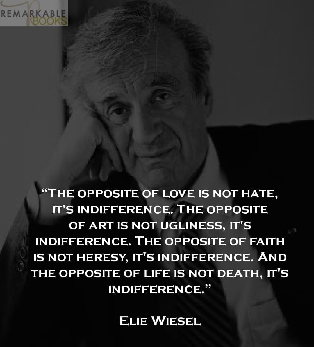 High Quality Elie Wiesel quote Blank Meme Template