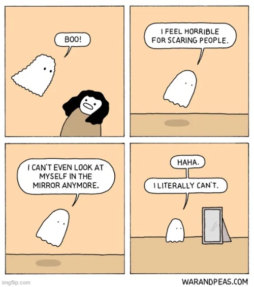 lol | image tagged in comics/cartoons,ghosts,spooktober | made w/ Imgflip meme maker