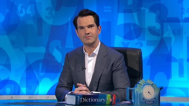 High Quality JIMMY CARR ON COUNTDOWN Blank Meme Template