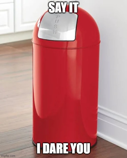 SAY IT; I DARE YOU | made w/ Imgflip meme maker