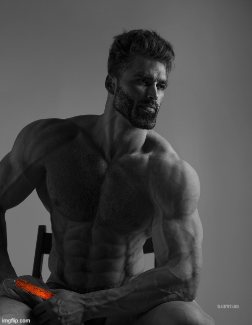 Giga Chad | image tagged in giga chad | made w/ Imgflip meme maker
