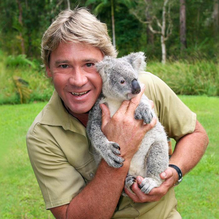 High Quality steve irwin Blank Meme Template