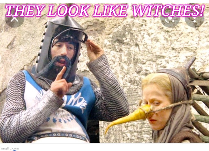 THEY LOOK LIKE WITCHES! | made w/ Imgflip meme maker
