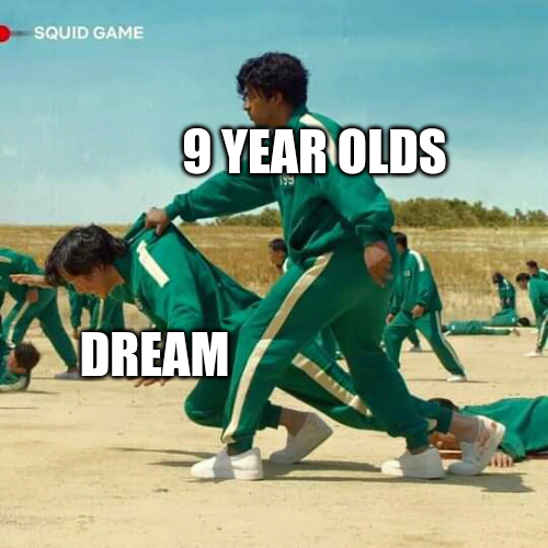 Dream stans Blank Meme Template