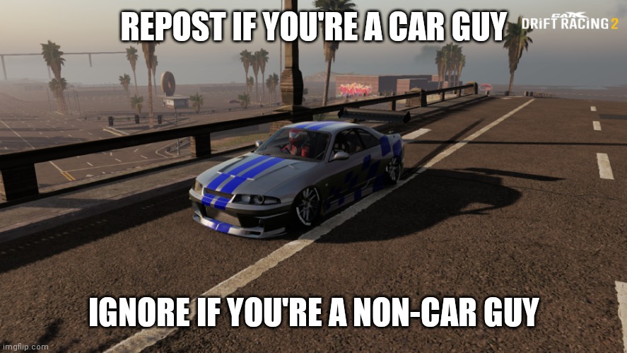 Nissan Skyline R33 | REPOST IF YOU'RE A CAR GUY; IGNORE IF YOU'RE A NON-CAR GUY | image tagged in nissan skyline r33 | made w/ Imgflip meme maker