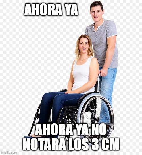 si si | AHORA YA; AHORA YA NO NOTARA LOS 3 CM | image tagged in meme | made w/ Imgflip meme maker
