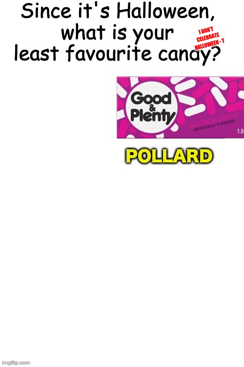 I DON'T CELEBRATE HALLOWEEN - T | made w/ Imgflip meme maker