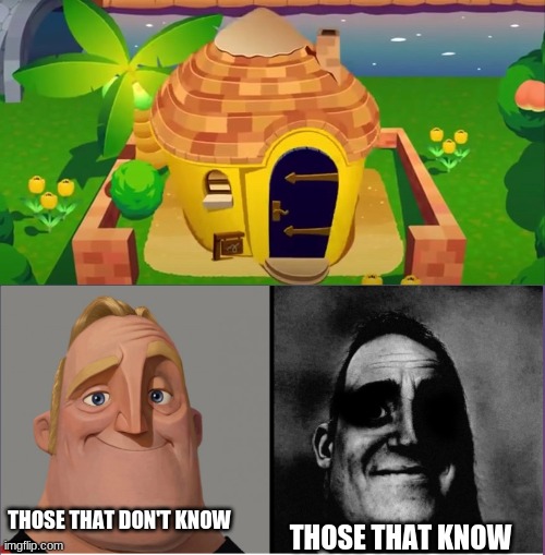 you ruined one of my favorite ac villagers | THOSE THAT KNOW; THOSE THAT DON'T KNOW | image tagged in mr incredible those who know,ankha zone,memes,funny | made w/ Imgflip meme maker