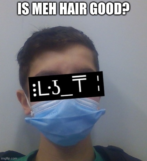 IS MEH HAIR GOOD? | made w/ Imgflip meme maker