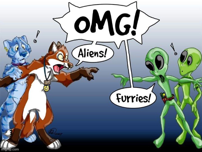 Something funny I found. | image tagged in omg,furry,furries | made w/ Imgflip meme maker
