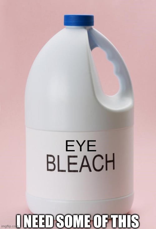 Eye Bleach.jpg | I NEED SOME OF THIS | image tagged in eye bleach jpg | made w/ Imgflip meme maker