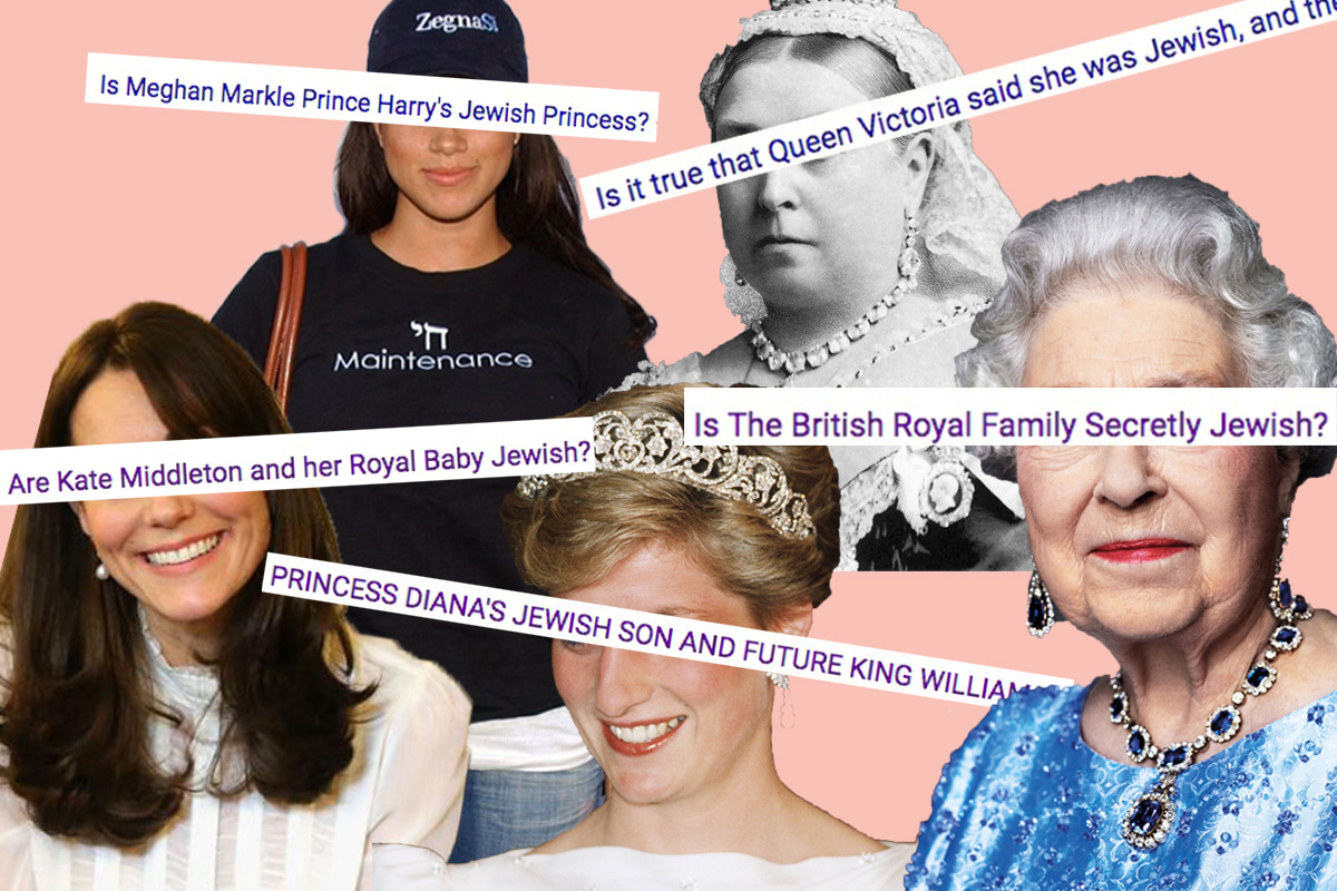 British Jewish Antisemitism Anti-Semitic English Queen Royal Blank Meme Template